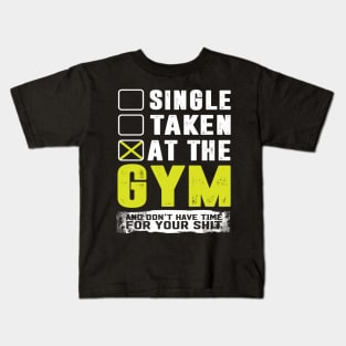 gym single taken at the gym Kids T-Shirt